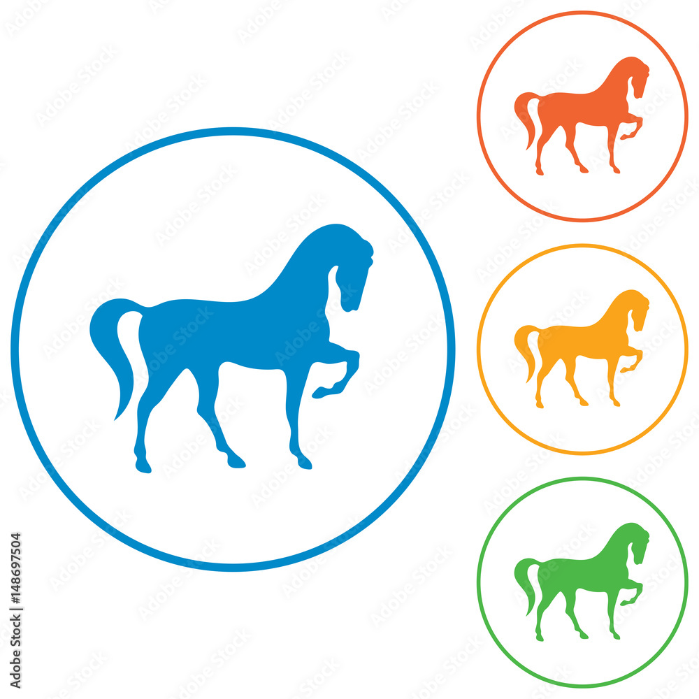Obraz premium Horse icon