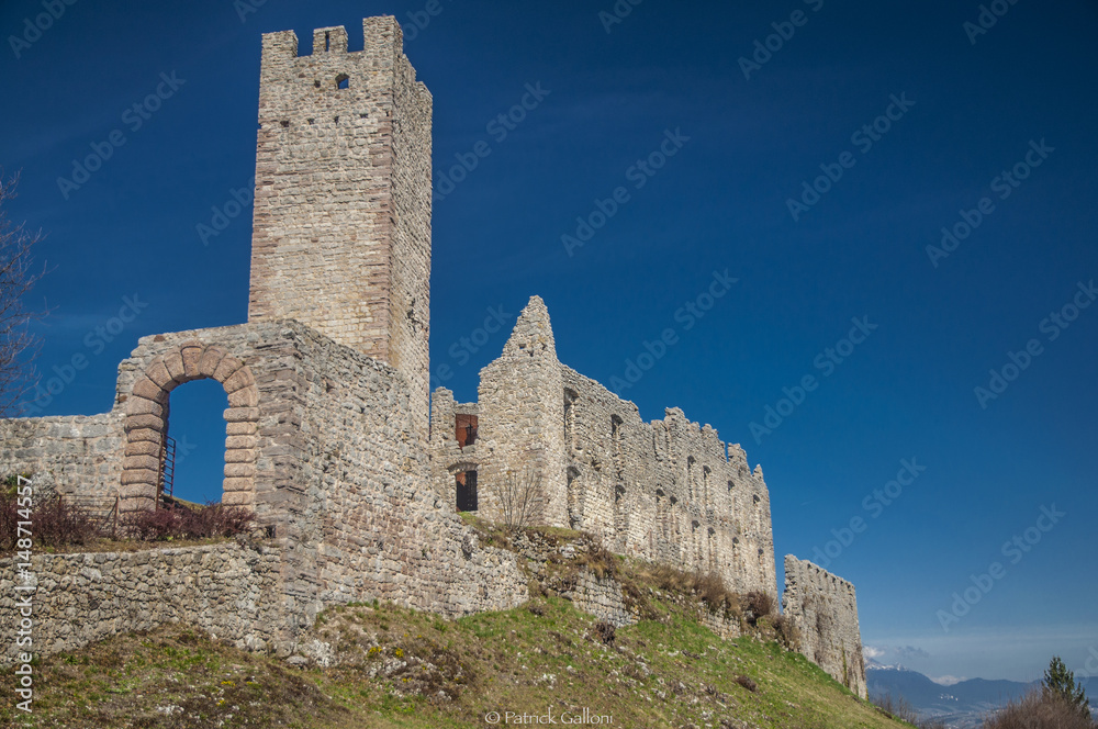 Fototapeta premium Castel Belfort aged ruins
