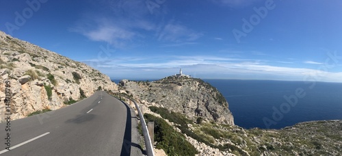 Carretera faro Formentor, Mallorca