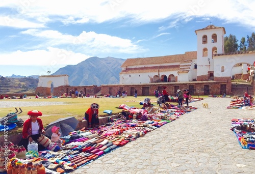 Chinchero Market Peru photo