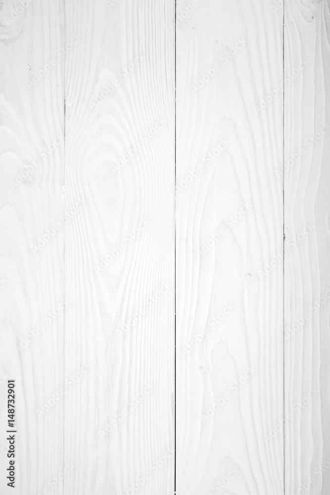 Obraz premium Background of wooden white boards