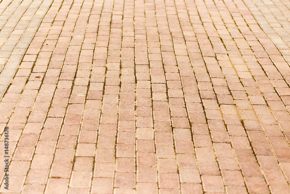 Road from a stone blocks as a background Road from a stone blocks as a background