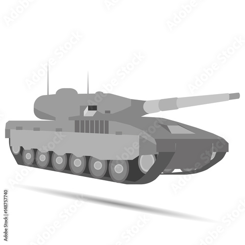 vector image tank