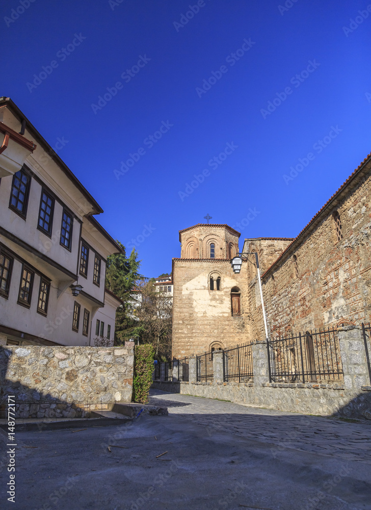 Byzantium church of St. Sofia in Ohrid