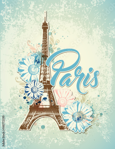 Vintage travel background