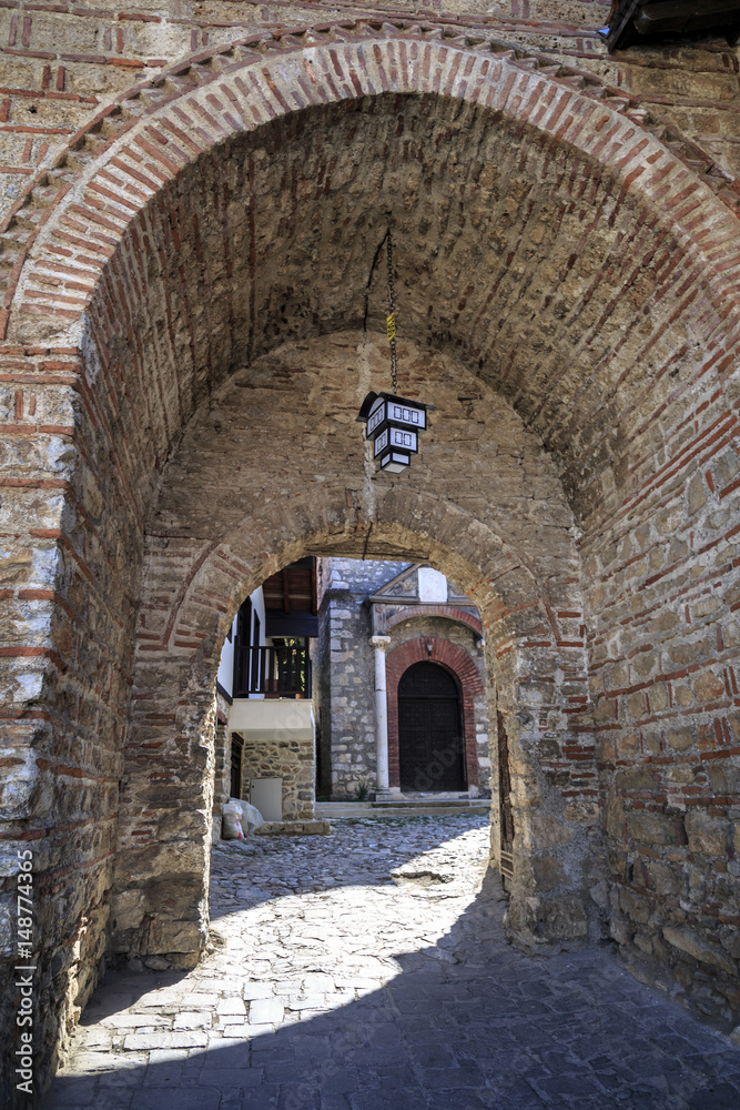 Entrance of Church Holy Mary Perybleptos and St. Demetrius os Salonica in Ohrid