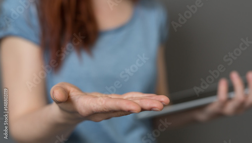tablet girl