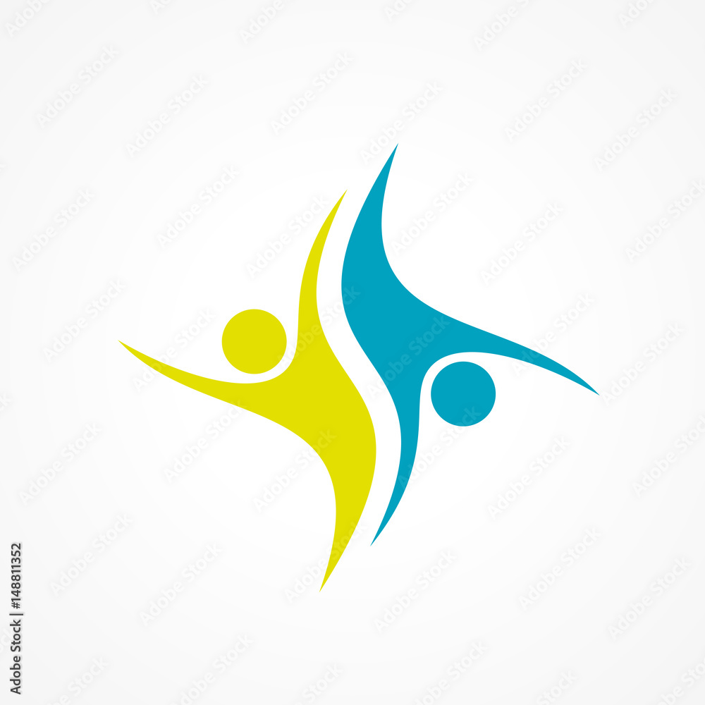 Naklejka premium logo business