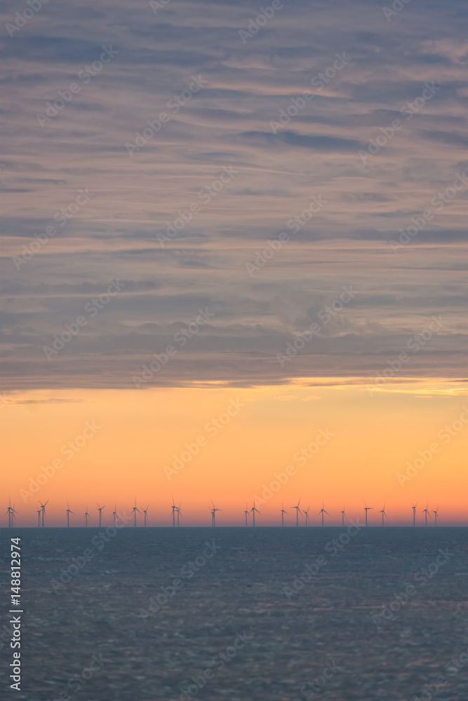 Offshore wind farm.