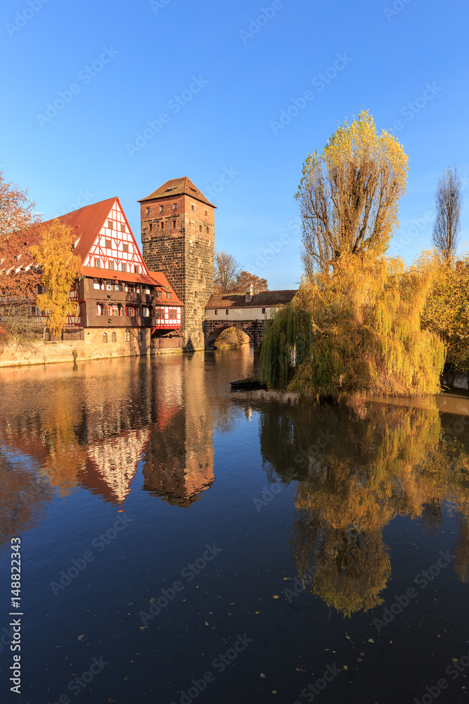 Nuremberg Autumn Fall Old Town