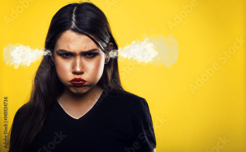 Angry Furious Woman