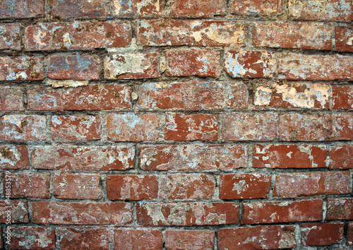 Exterior Red Brick Wall