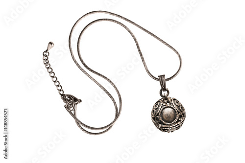 Tela Vintage necklace isolated