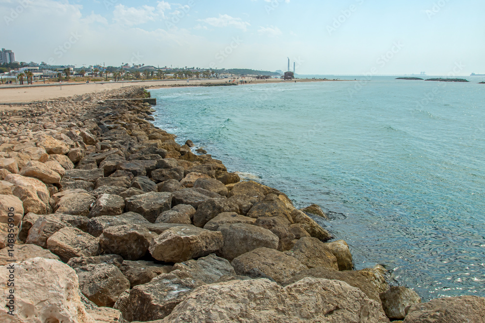 Summery Mediterranean Coast