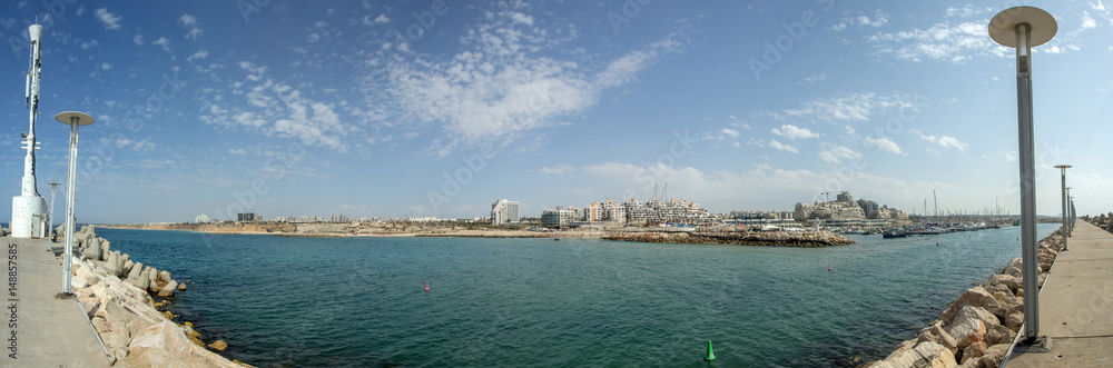 Summery Mediterranean Coast Summery Mediterranean Coast