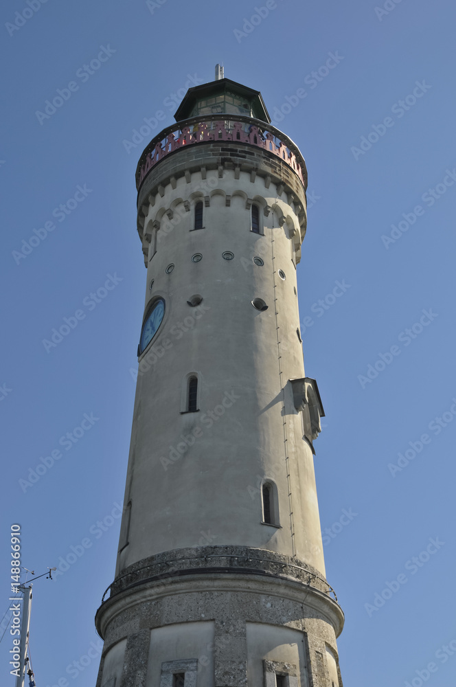 Leuchtturm, Lindau, Bodensee, Deutschland