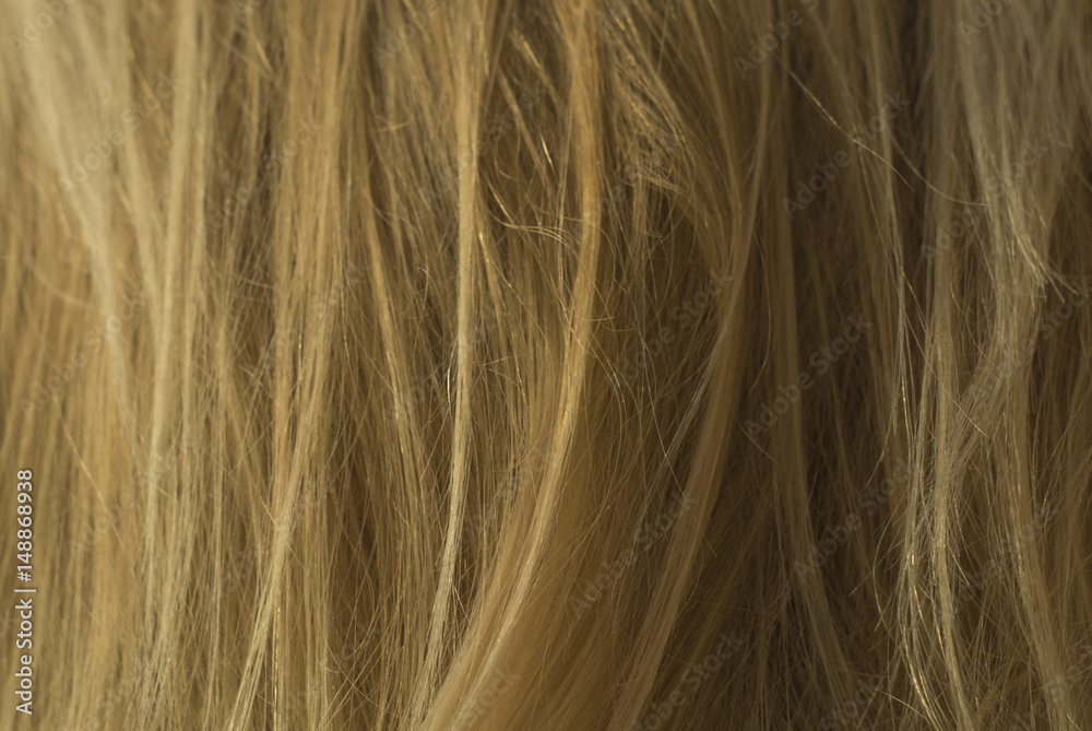 Naklejka premium Hair Texture