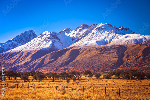 New Zealand Mountain Scenery