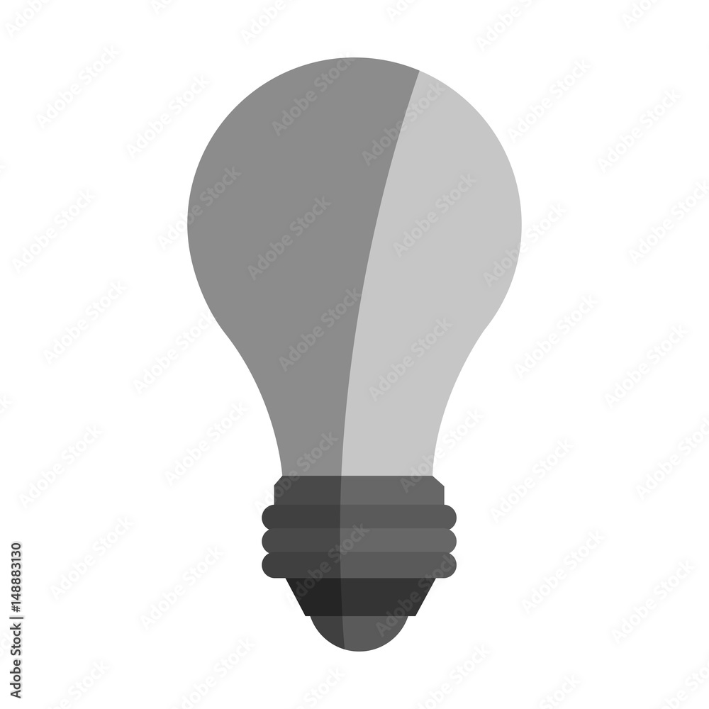 regular lightbulb icon image vector illustration design regular lightbulb icon image vector illustration design