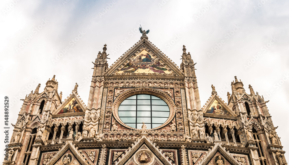 Fototapeta premium La Cathédrale de Sienne en Toscane