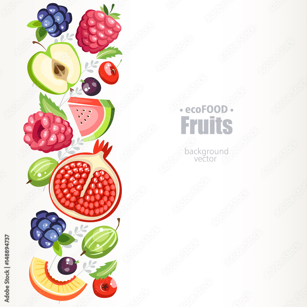 fresh healthy fruits background vertical fresh healthy fruits background vertical