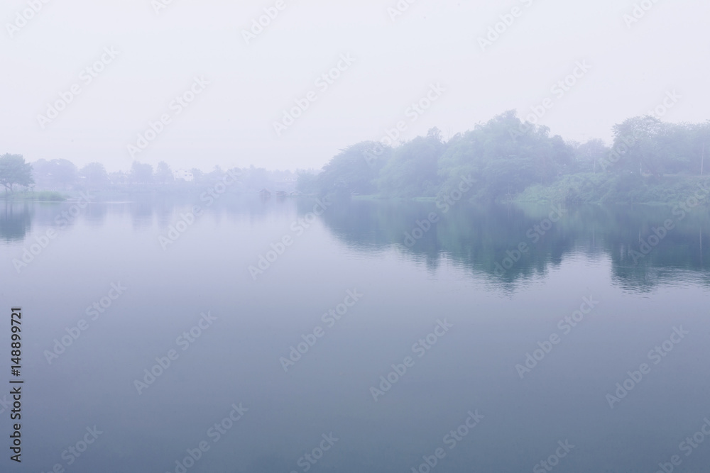 river fog