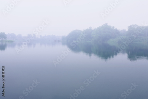 river fog