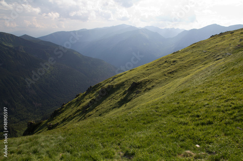Góry Tatry, widok z Kasprowego Wierchu