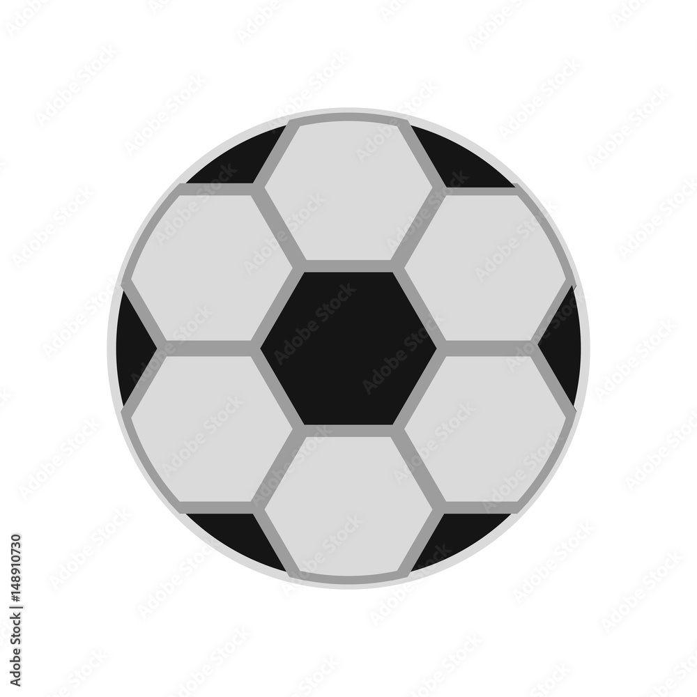 soccer ball icon over white background. vector illustration soccer ball icon over white background. vector illustration