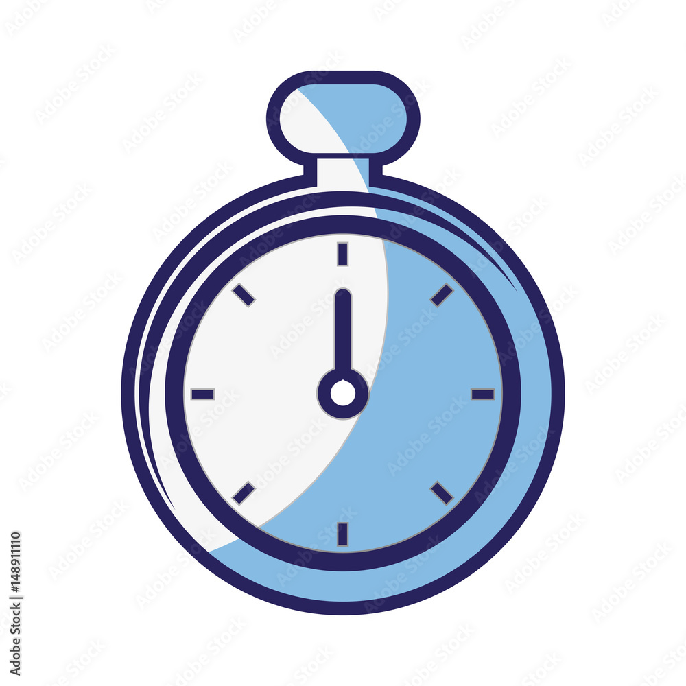 chronometer device icon over white background. vector illustration chronometer device icon over white background. vector illustration