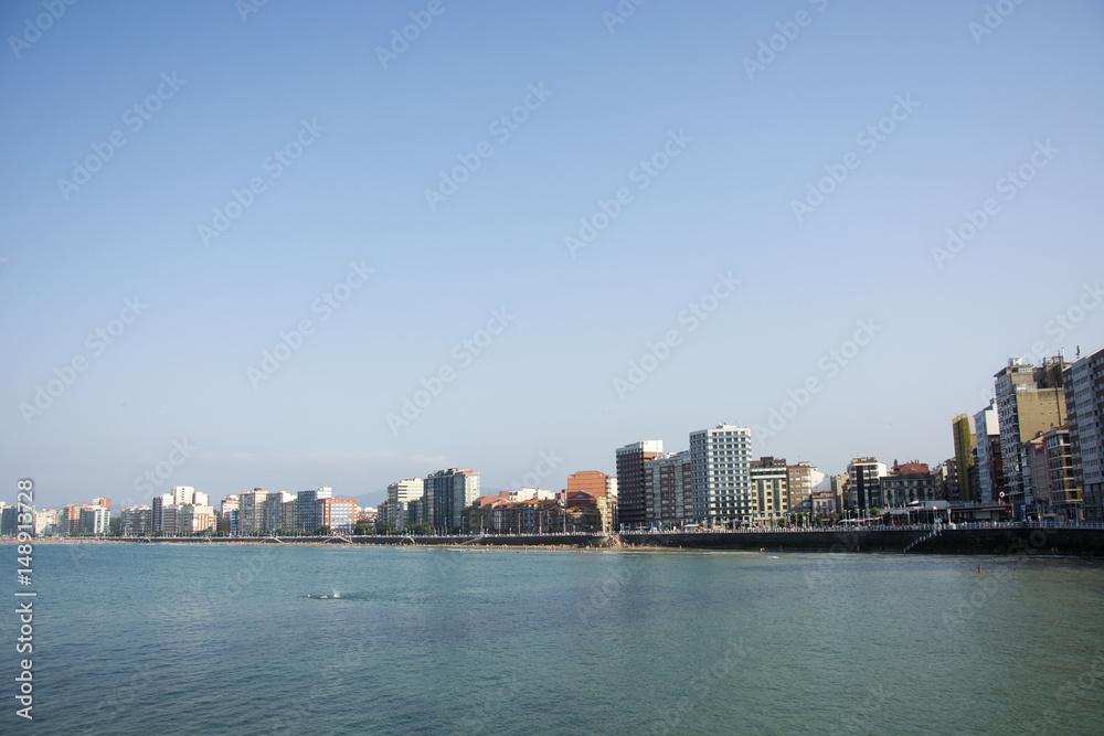 Buildings and sea 3