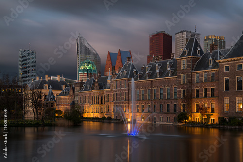 The Hague by night
