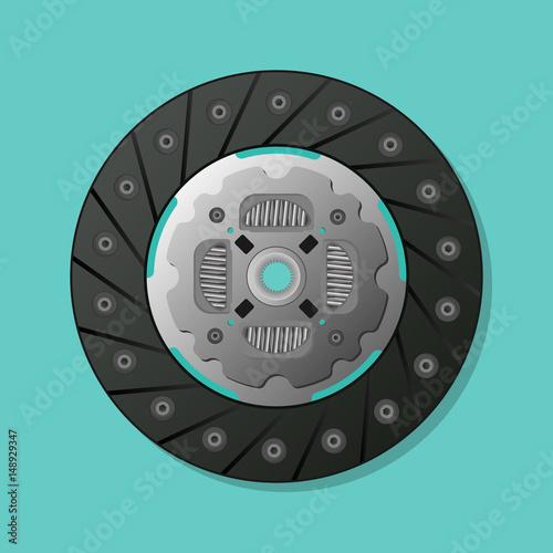 clutch auto part in car