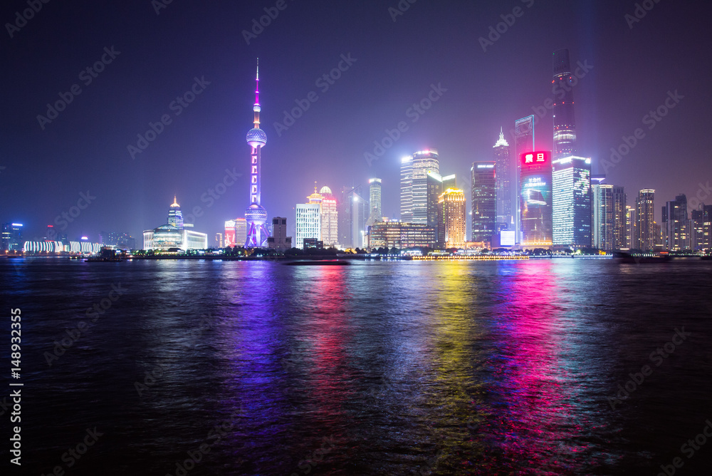 Shanghai Bund nachts
