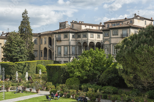 Garden of Palazzo Pfanner, Lucca, Tuscany, Italy © LAURA