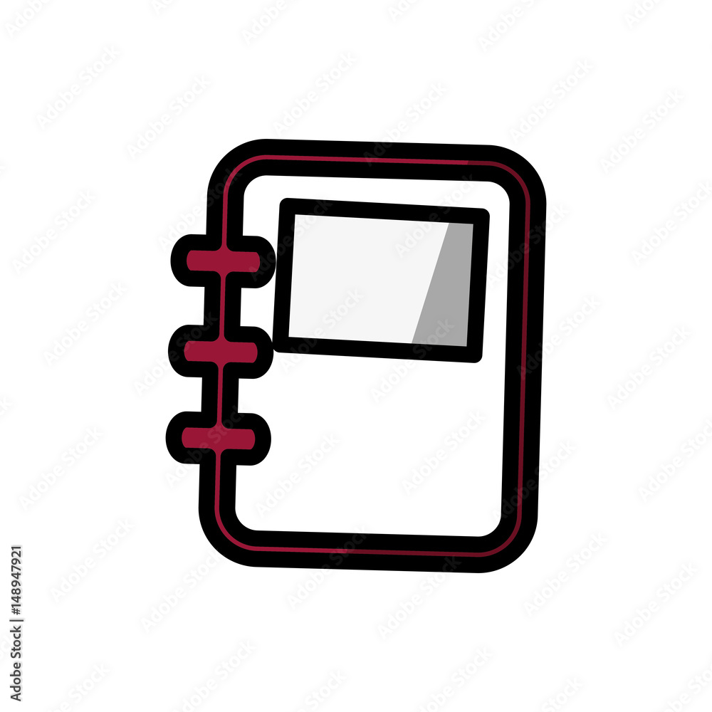 Adress book isolated icon vector illustration graphic design Adress book isolated icon vector illustration graphic design