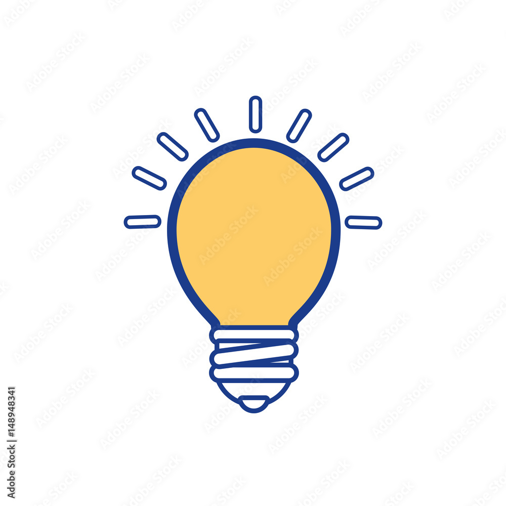Big idea bulb symbol icon vector illustration graphic design Big idea bulb symbol icon vector illustration graphic design