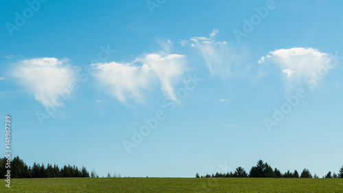 Seltsame Wolkenformationen  © J.A.K.