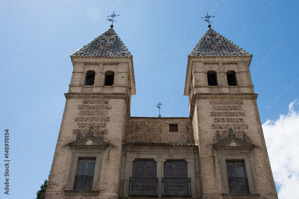 Elements of architecture of classical design. Toledo, Spain Elements of architecture of classical design. Toledo, Spain