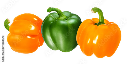 pepper isolated on a white