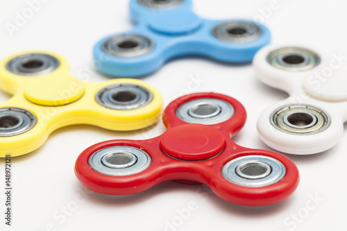 Canvas Print Fidget finger spinner stress, anxiety relief toy
