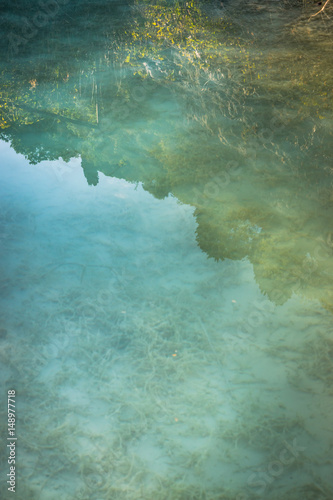 Les thermes Bagno Vignoni de San Quirico d'Orcia en Toscane