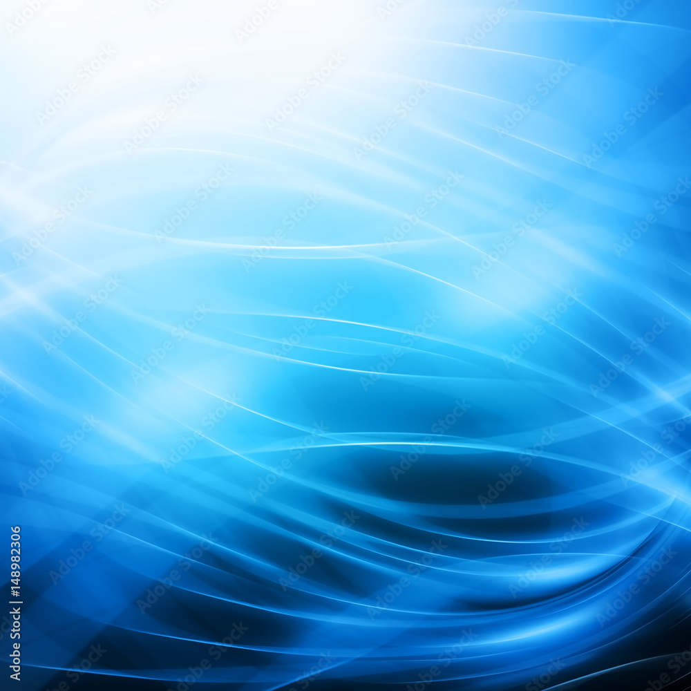 Naklejka premium Abstract blue background