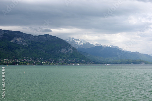 View of the lake of Annecy