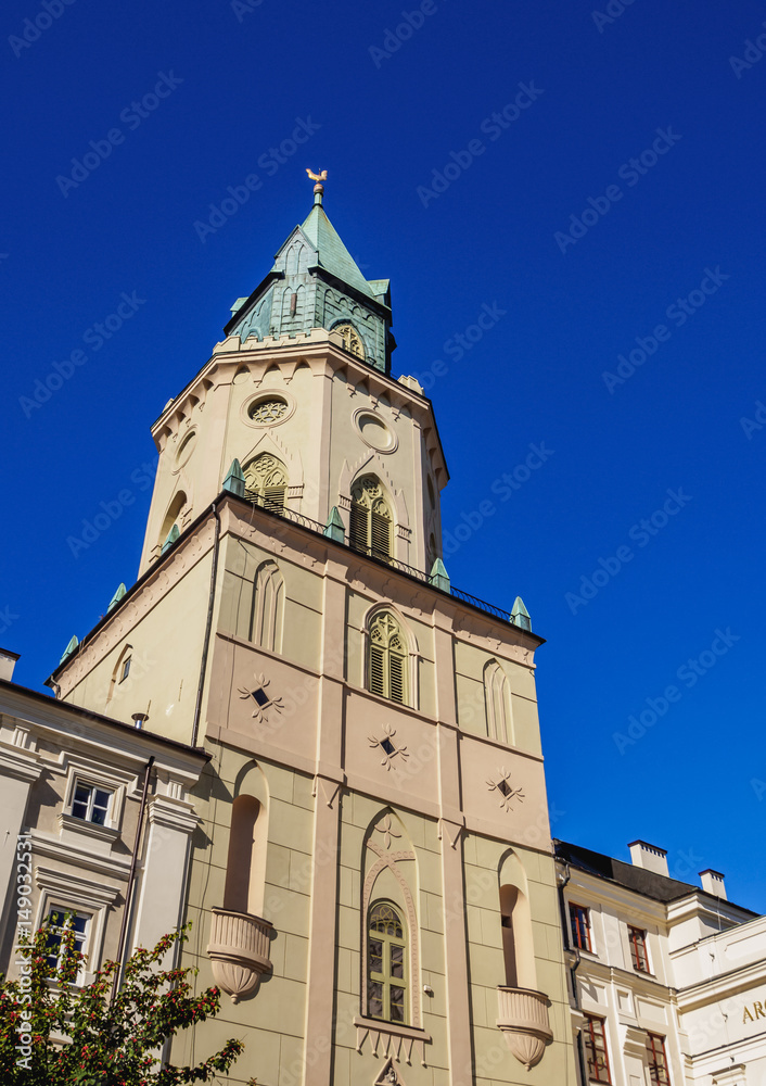 Poland, Lublin Voivodeship, City of Lublin, Old Town, Trinitarian Tower