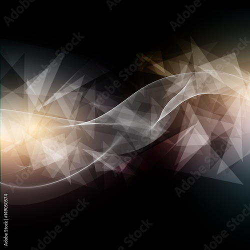 Abstract low poly background