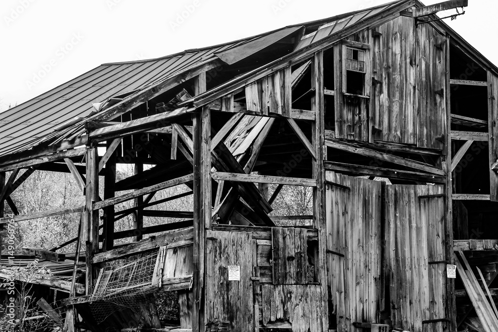 Not much Barn Left Not much Barn Left