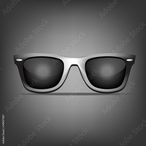 sunglasses. vector illustration