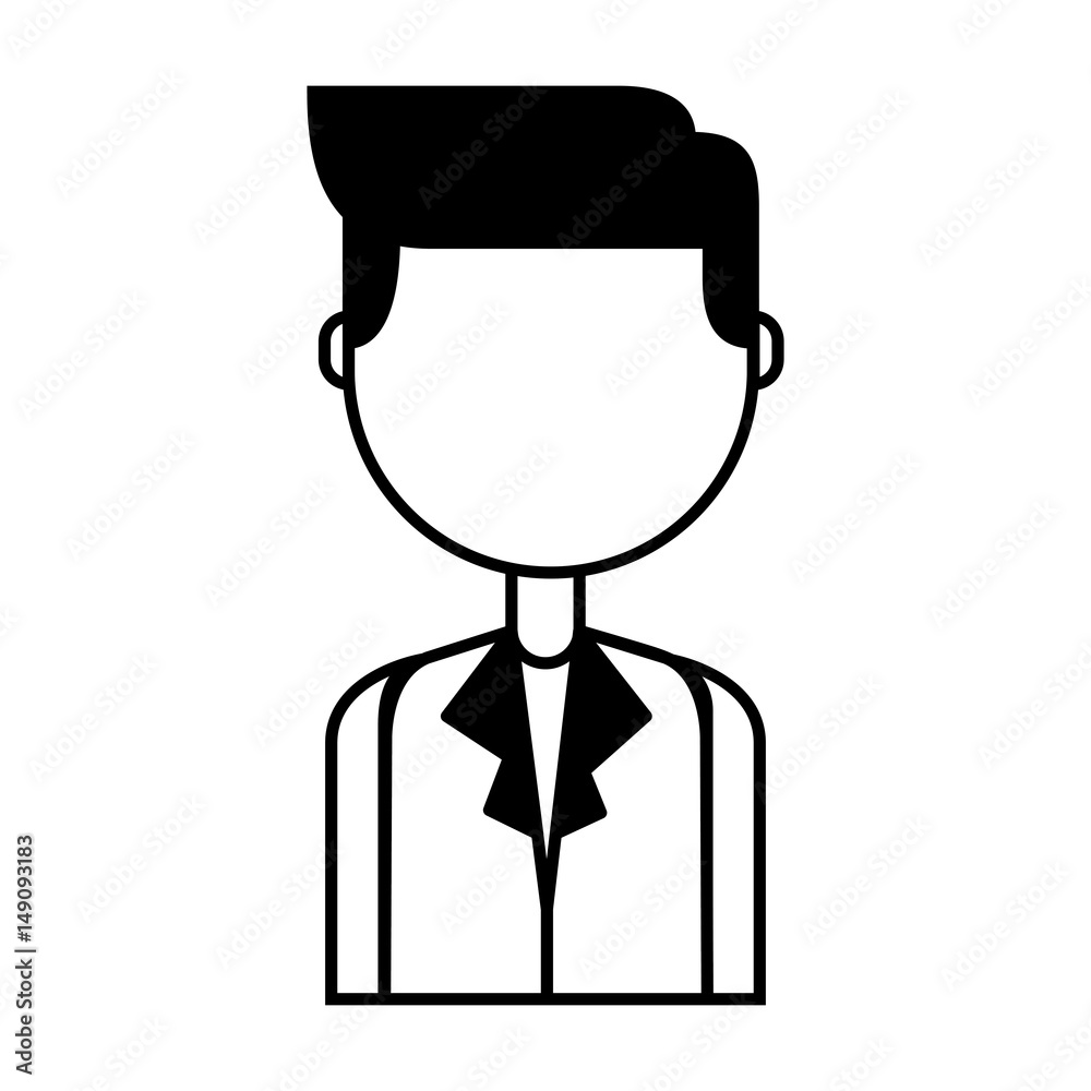 businessman avatar character icon vector illustration design businessman avatar character icon vector illustration design