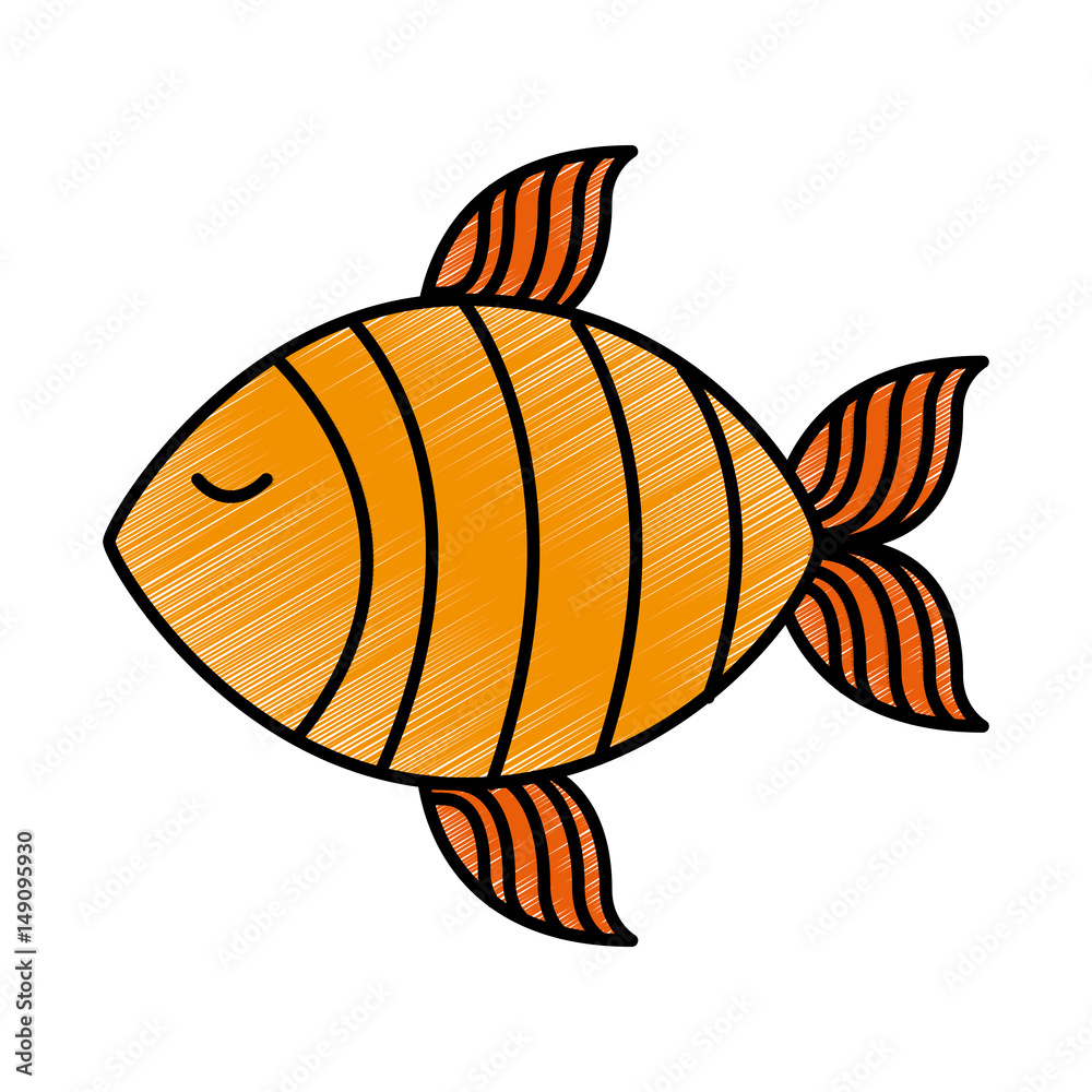 fish silhouette isolated icon vector illustration design